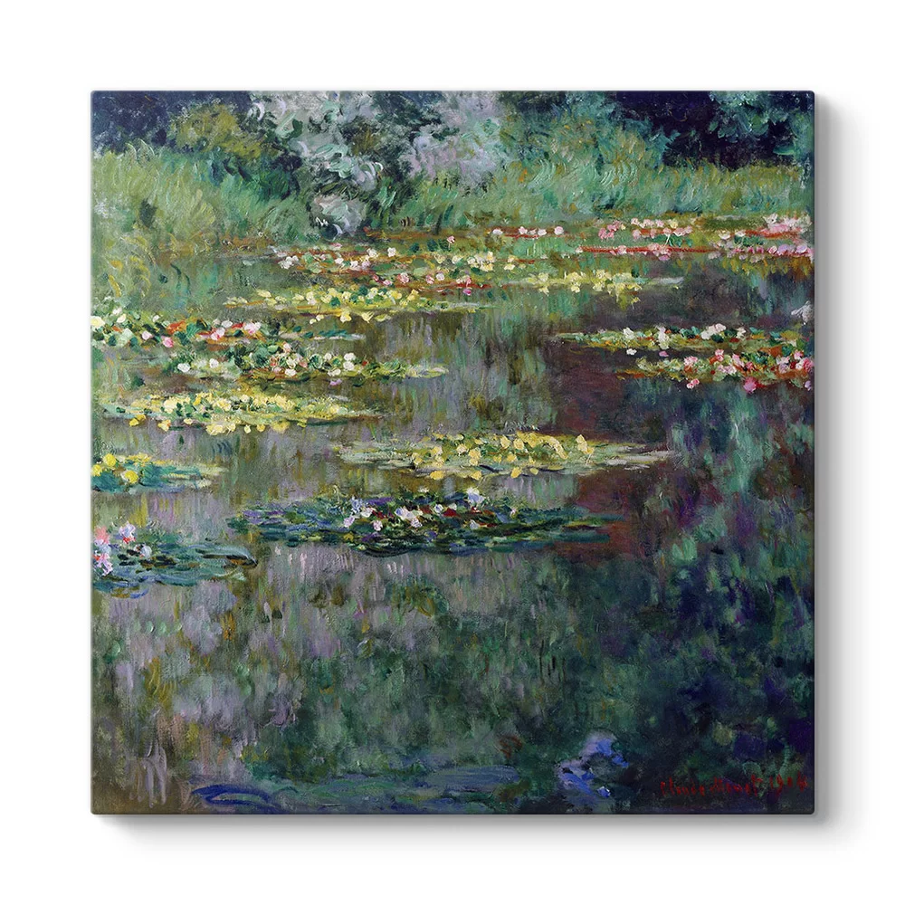 Claude Monet - Bassin Des Nympheas Tablosu - Model 3